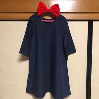 ジブリ(ジブリ)の【魔女の宅急便】キキ　ハロウィン　コスプレ　子供用　キッズサイズ(衣装)