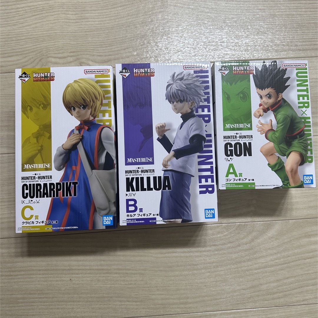 HUNTER × HUNTER 一番くじ Ｂ賞Ｃ賞 キルア クラピカ フィギュア