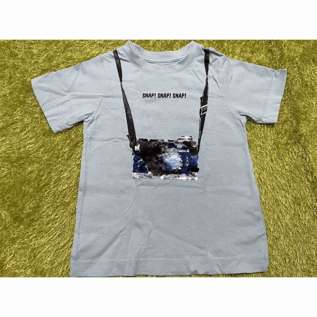 GU(ジーユー)のTシャツ　GU 110 キッズ/ベビー/マタニティのキッズ服男の子用(90cm~)(Tシャツ/カットソー)の商品写真