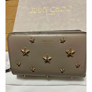 ジミーチュウ(JIMMY CHOO)のジミーチュウ　スタッズ　二つ折り財布(財布)