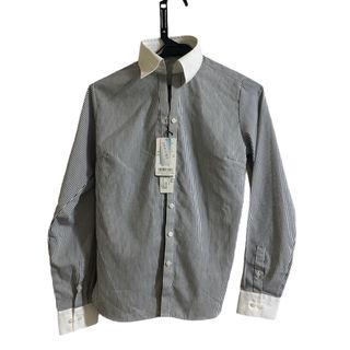 ブリックハウスバイトウキョウシャツ(BRICK HOUSE by Tokyo Shirts)のブリックハウス　ストライプシャツ　レディース　S(シャツ/ブラウス(長袖/七分))