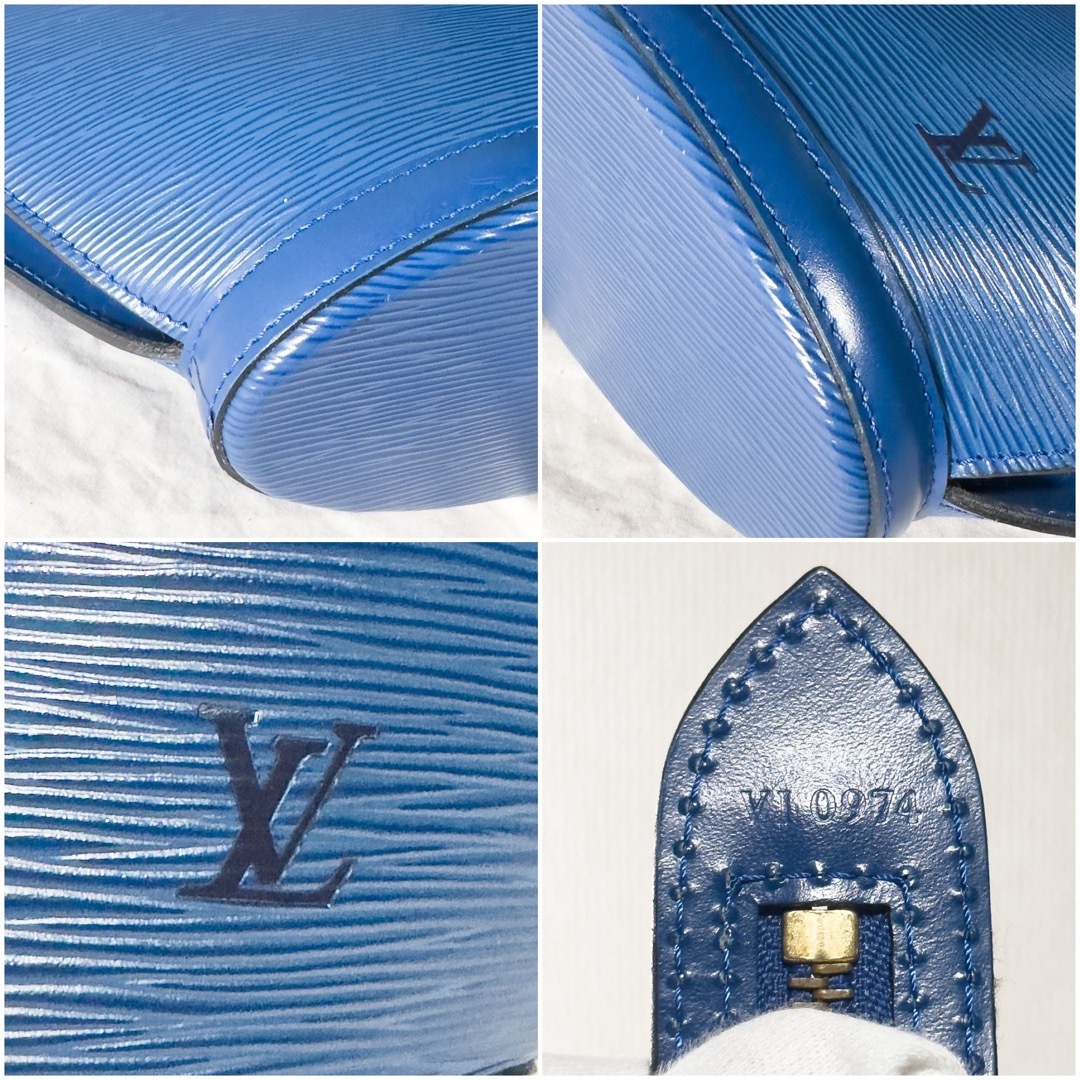 LOUIS VUITTON(ルイヴィトン)のルイヴィトン エピ サンジャック ブルー ハンドバッグ ショルダーバッグ レディースのバッグ(ハンドバッグ)の商品写真