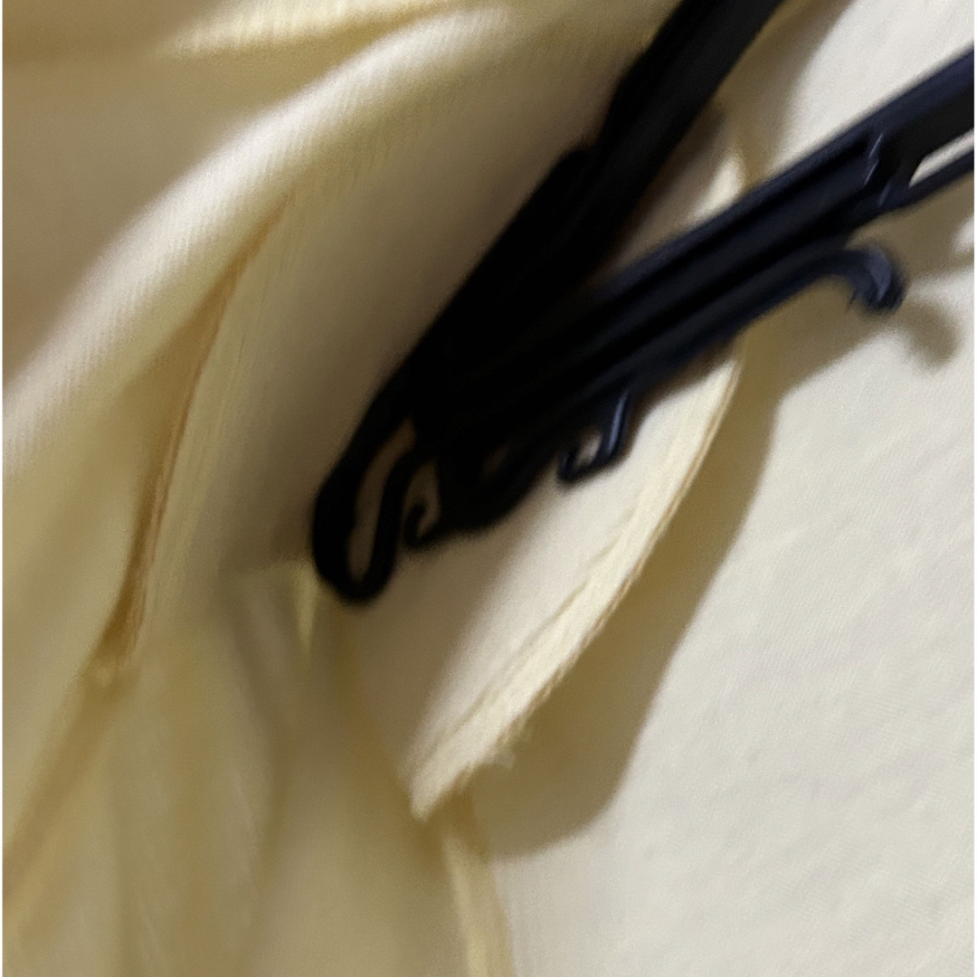 【美品】LE FUMOIR カーディガン ボレロ イエロー 半袖 レディースのトップス(カーディガン)の商品写真