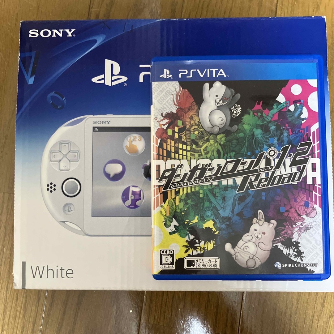 PlayStationVITA 本体+ダンガンロンパ1・2Reload