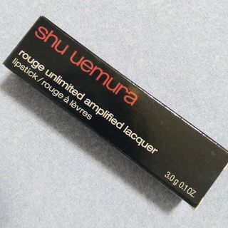 シュウウエムラ(shu uemura)のシュウウエムラ ルージュ アンリミテッド アンプリファイド ラッカー OR595(口紅)