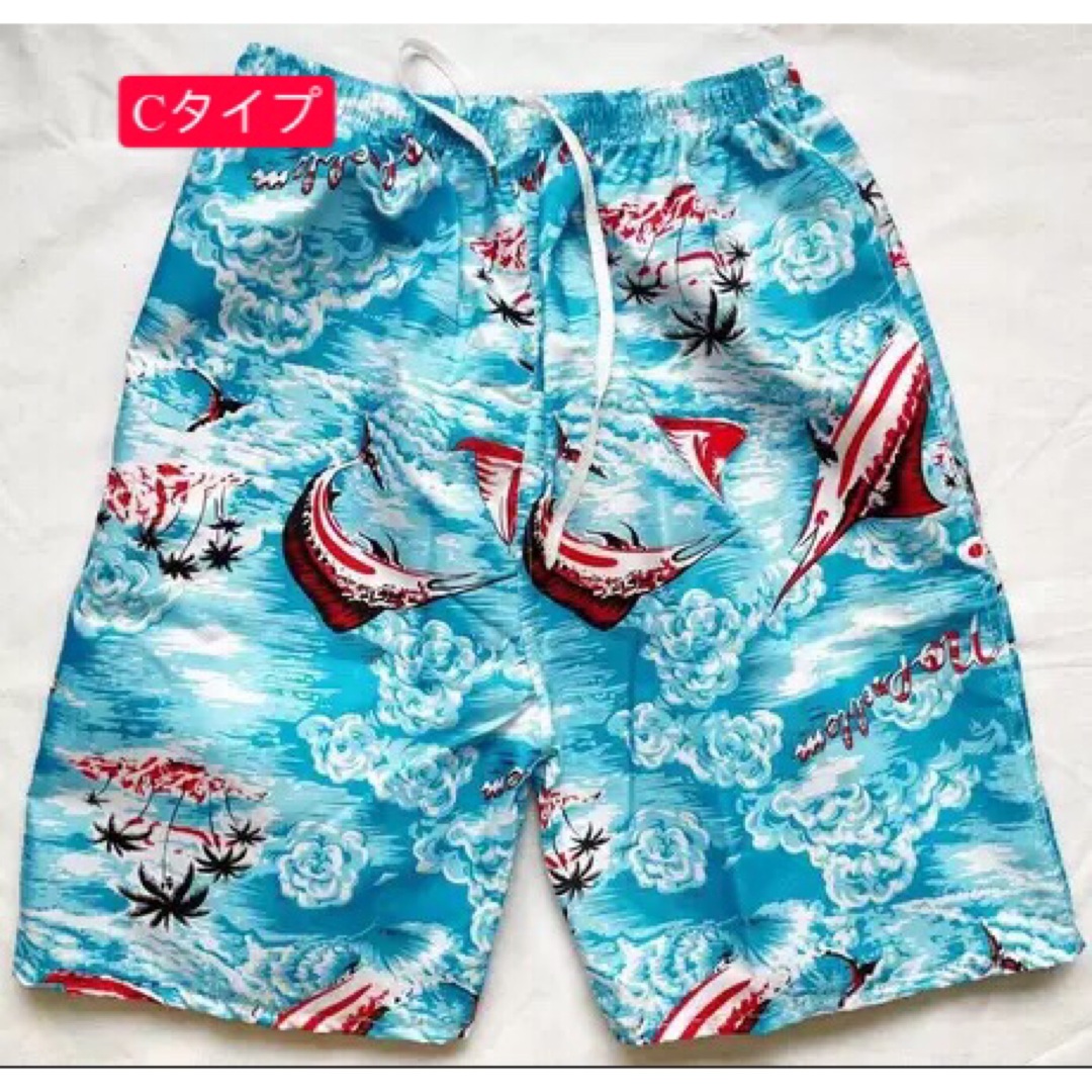 サーフパンツ 速乾 メンズ 水着 水陸両用 ビーチパンツ ボードショーツ メンズの水着/浴衣(水着)の商品写真