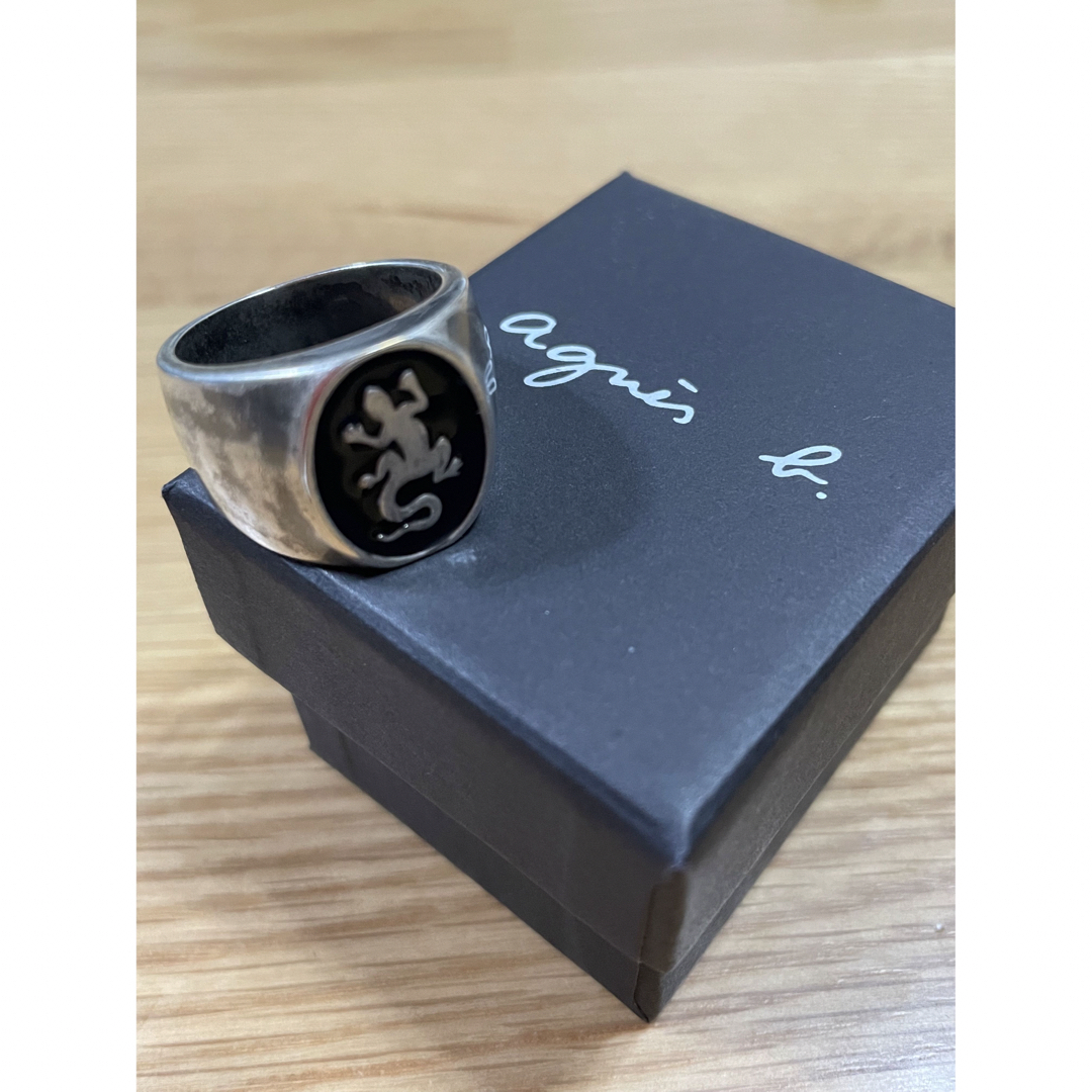 アニエスベー AB42 BAGUE レザールリング