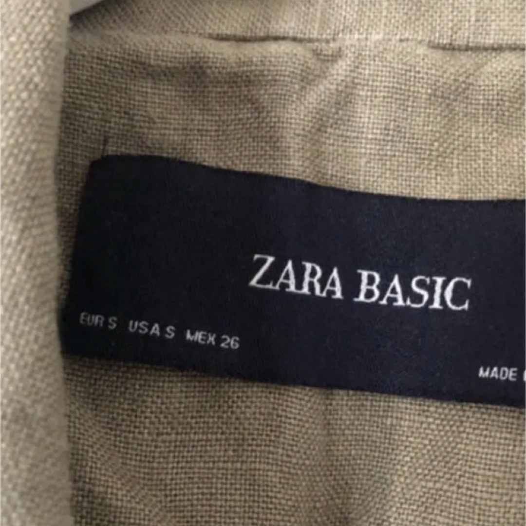 本日限定値下げ　ZARA リネンコート 試着のみ　サイズS