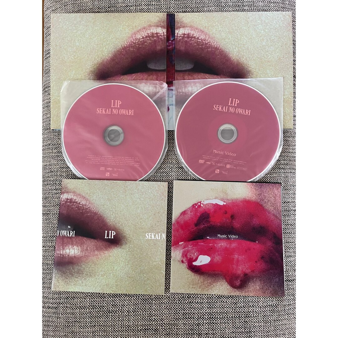 Lip 初回限定版　DVD付　SEKAI NO OWARI エンタメ/ホビーのCD(ポップス/ロック(邦楽))の商品写真