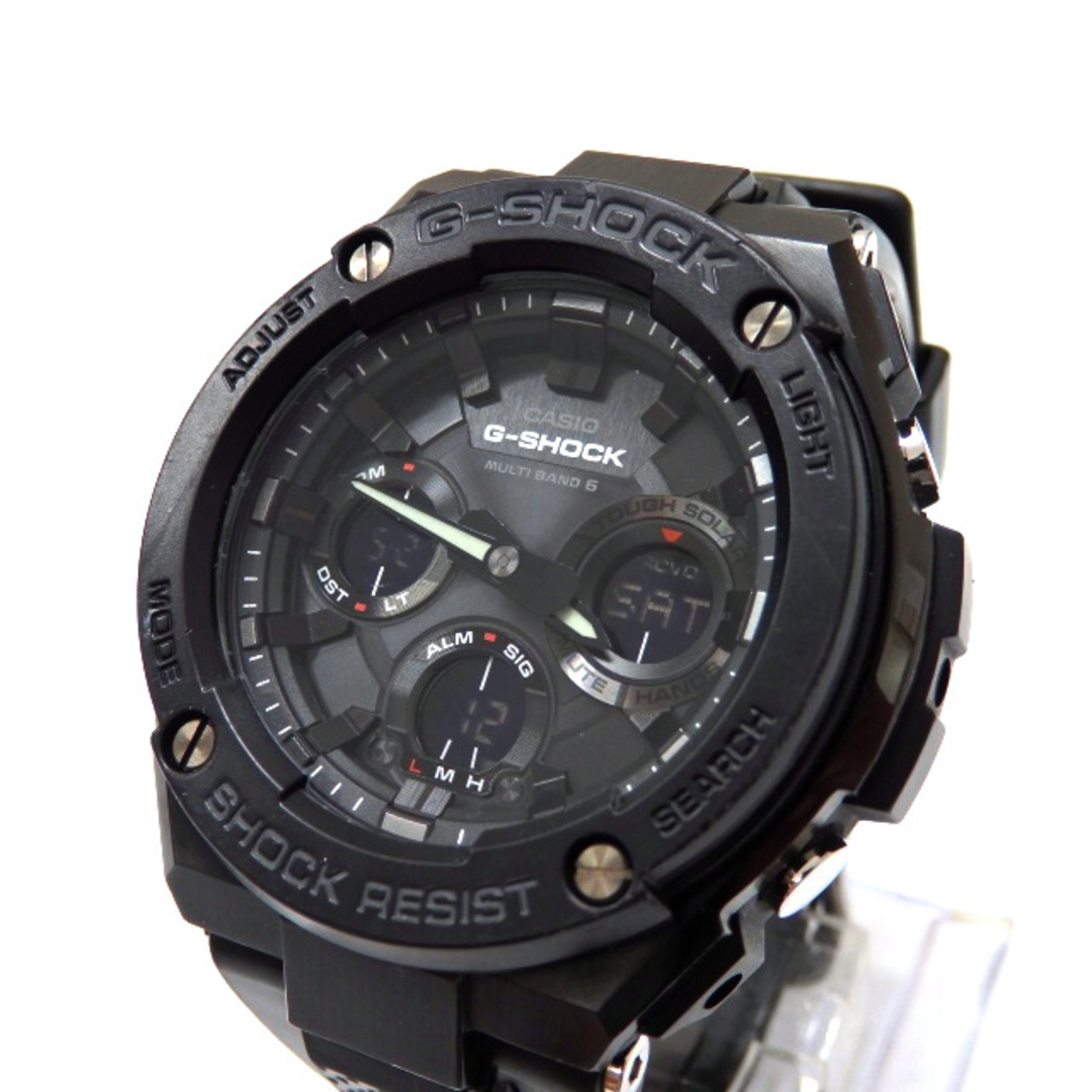 カシオジーショック G-STEEL GST-W100G-1BJF 腕時計 黒 | www