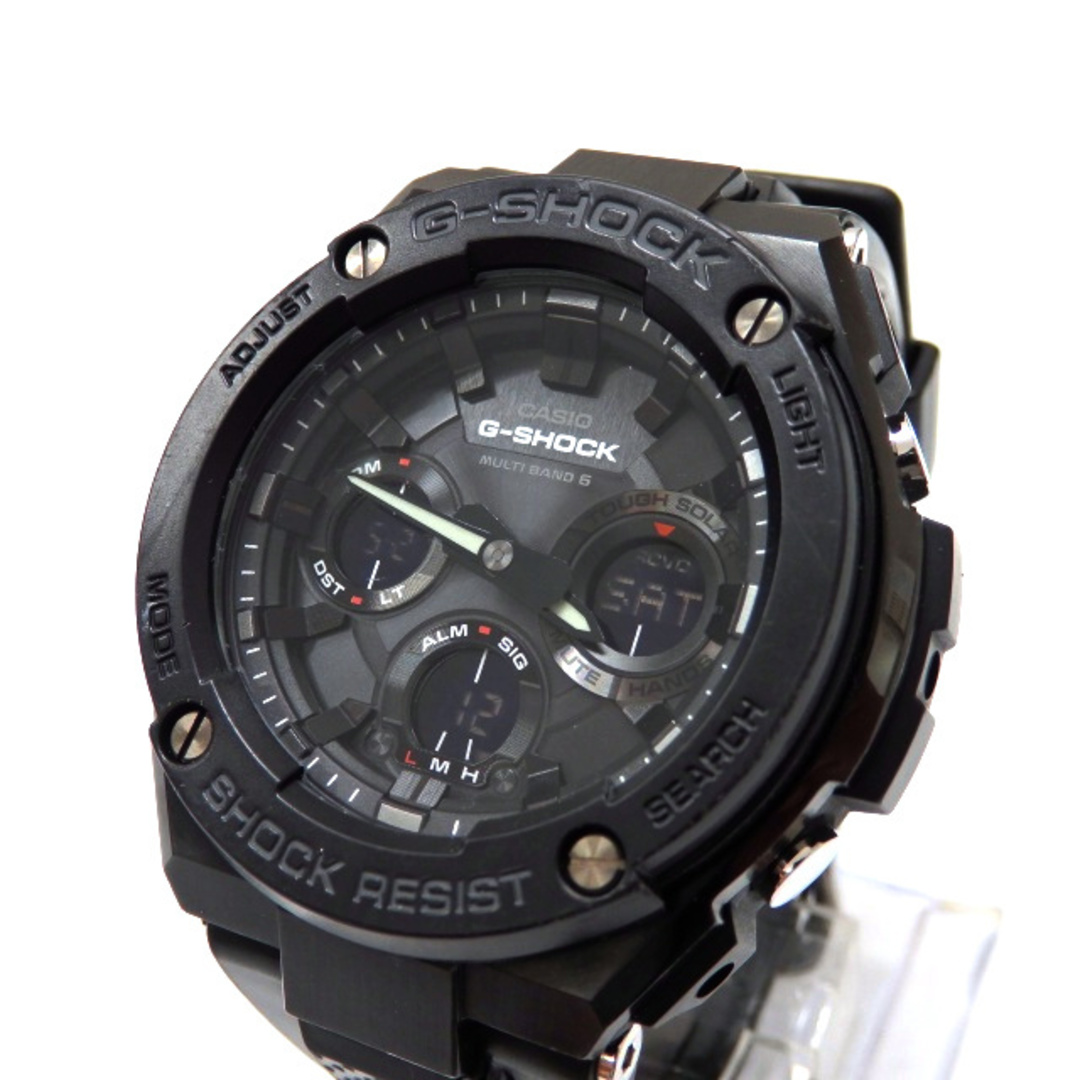 casio g-shock GSTW100G ブラック