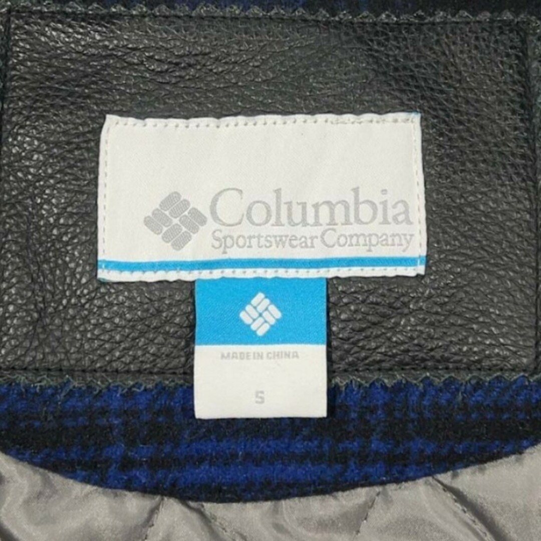 Columbia(コロンビア)の【新品展示品】新品価格32,400円 コロンビア 袖上質牛革 アワードジャケット メンズのジャケット/アウター(スタジャン)の商品写真