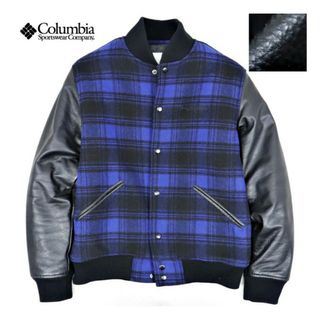 コロンビア(Columbia)の【新品展示品】新品価格32,400円 コロンビア 袖上質牛革 アワードジャケット(スタジャン)