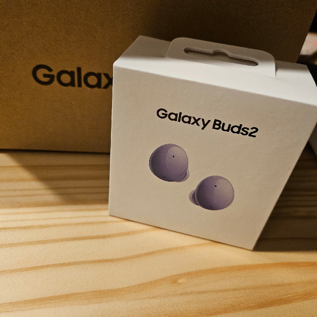 SAMSUNG 完全独立型Bluetoothイヤホン ラベンダー GALAXY ... Galaxy Buds2 ラベンダー 完全ワイヤレス Sumsung