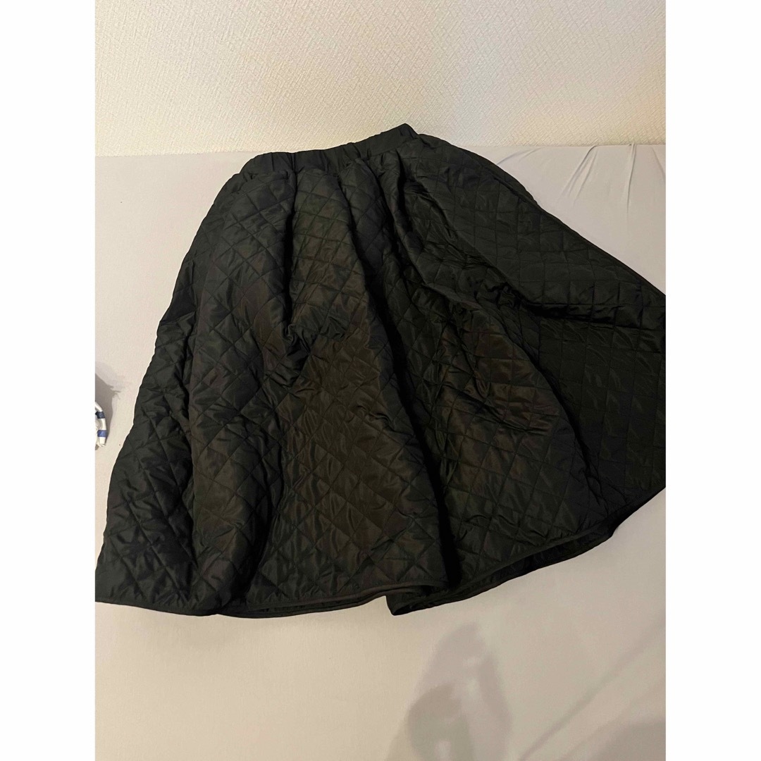 Ron Herman(ロンハーマン)の美品　Gypsohila キルトスカート　Quilt Skirt  BLACK レディースのスカート(ロングスカート)の商品写真