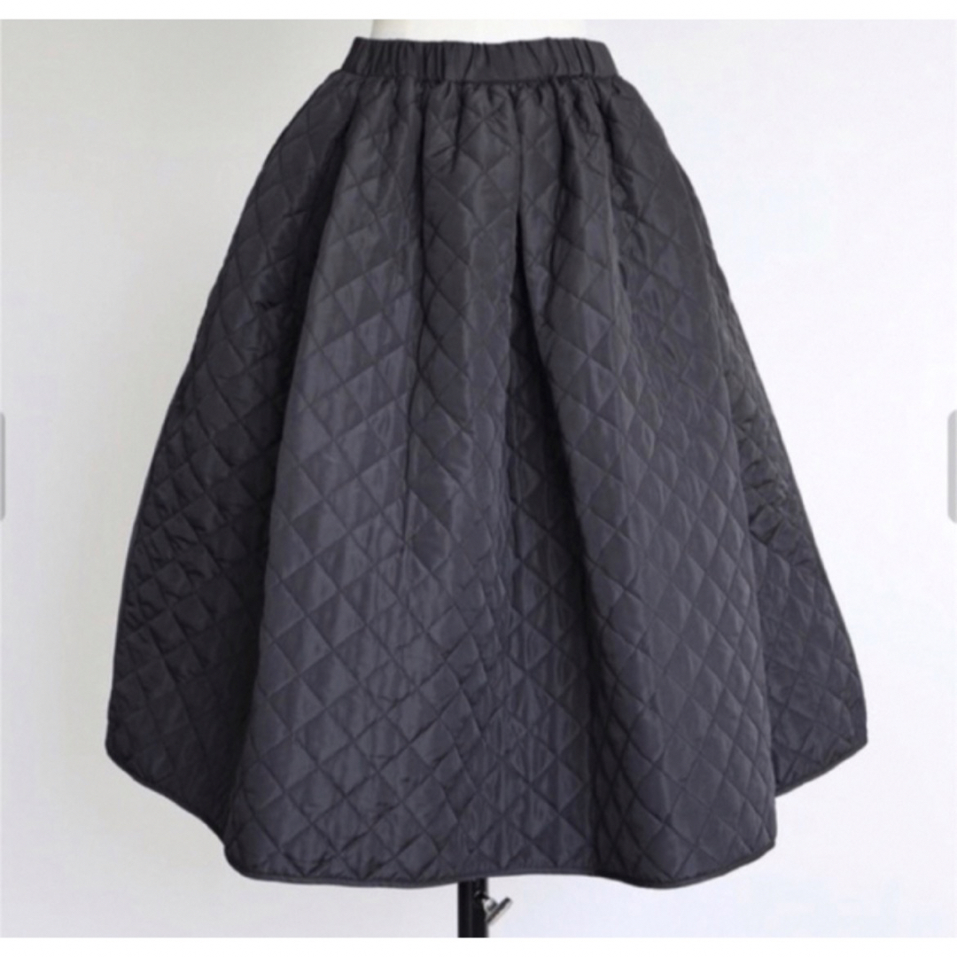 Ron Herman(ロンハーマン)の美品　Gypsohila キルトスカート　Quilt Skirt  BLACK レディースのスカート(ロングスカート)の商品写真