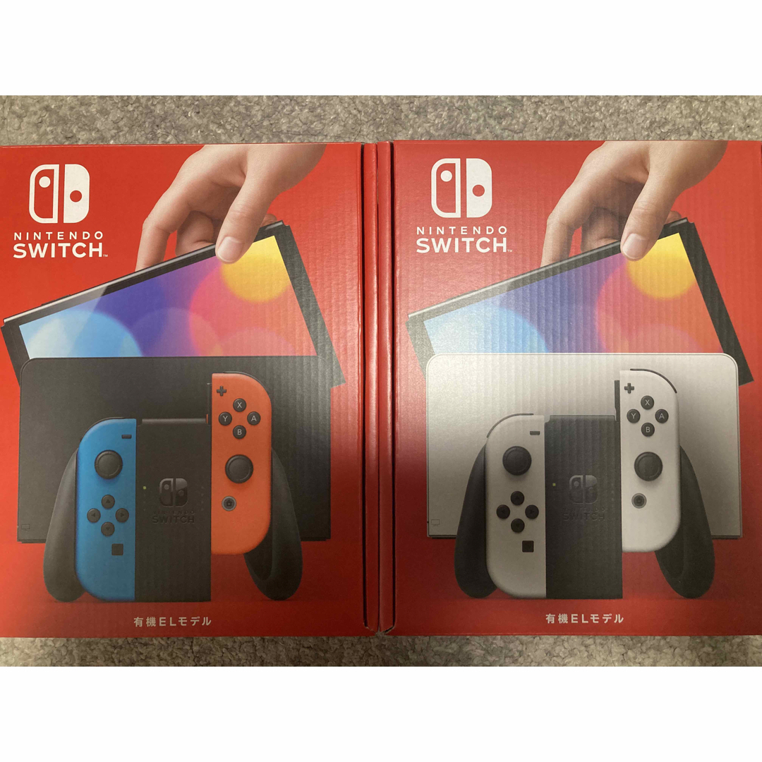 エンタメ/ホビーニンテンドースイッチ 有機ELモデル Nintendo Switch 2台セット