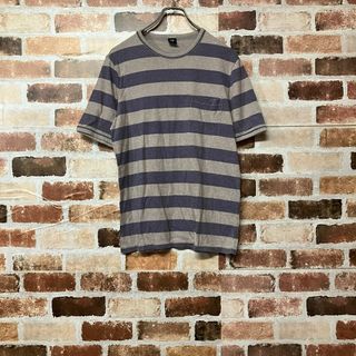 ギャップ(GAP)の【GAP】コットン混胸ポケットボーダーTシャツ(Tシャツ/カットソー(半袖/袖なし))