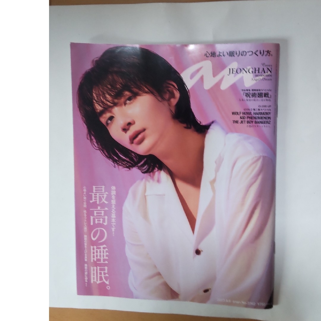 SEVENTEEN(セブンティーン)の【新品・未読】anan (アンアン) 2023年 9/6号  表紙ジョンハン エンタメ/ホビーの雑誌(その他)の商品写真