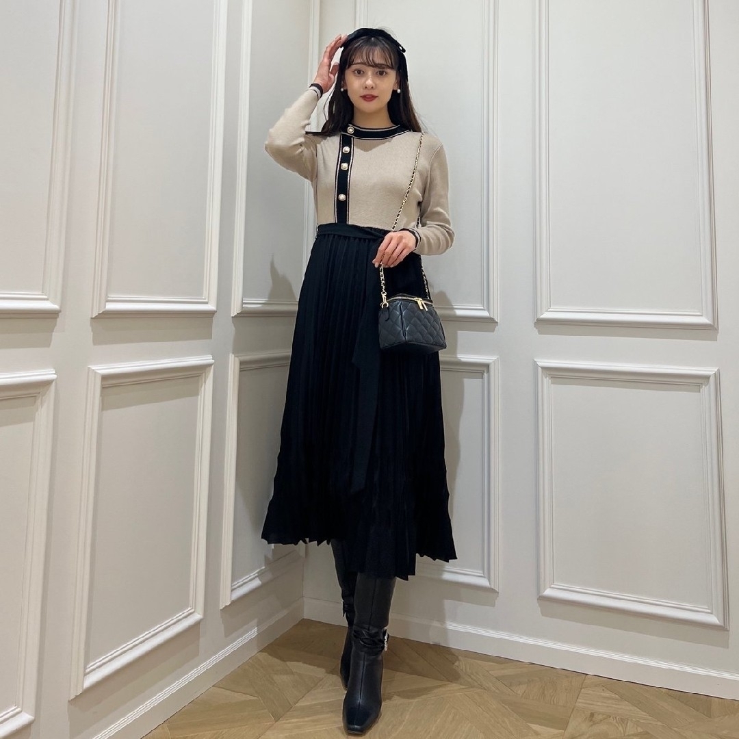 herlipto Saint Honore Long Dress - ロングワンピース