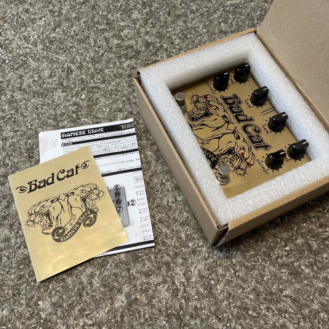 Bad Cat SIAMESE DRIVE ギター バッドキャット エフェクター