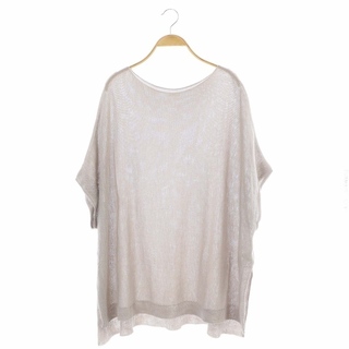 papier Muffler Poncho/ivory 2022FW