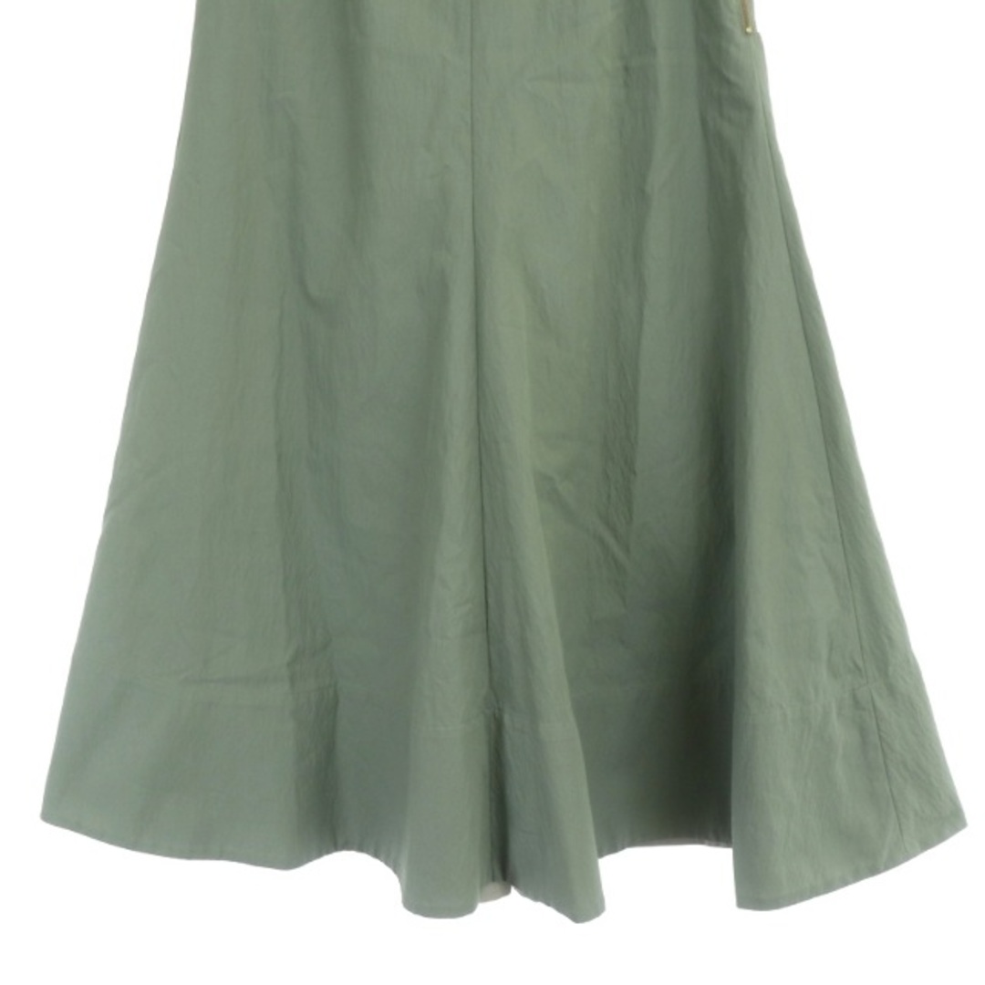 La TOTALITE(ラトータリテ)のラ トータリテ 22SS ツイルスカート ロング フレア 36 ミントグリーン レディースのスカート(ロングスカート)の商品写真