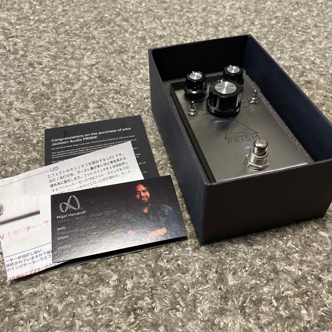 JACKSON AUDIO PRISM プリズム オーバードライブ プリアンプ