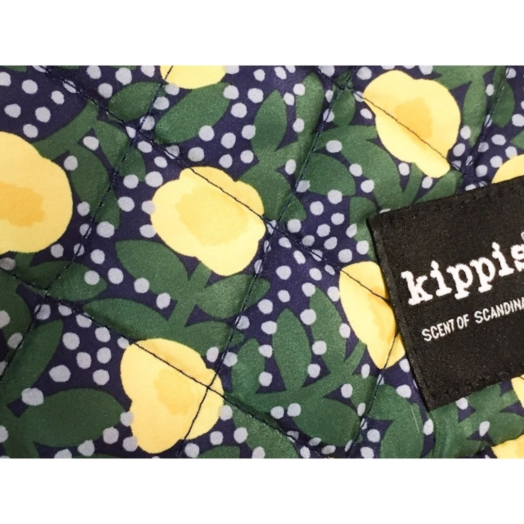 kippis(キッピス)のリンネル 2019年9月 付録 キッピス 北欧柄 キルティング バッグ&ポーチ エンタメ/ホビーの雑誌(ファッション)の商品写真