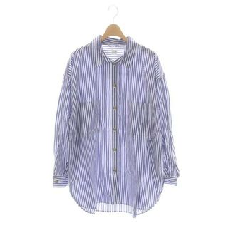 アングリッド(Ungrid)のアングリッド 22SS WEB限定 ストライプルーズシャツ チュニック 長袖 F(シャツ/ブラウス(長袖/七分))