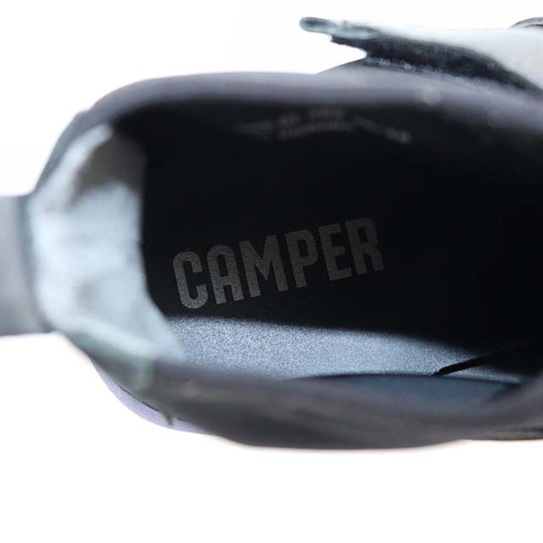 CAMPER(カンペール)のカンペール Dub ベルクロ スニーカー ハイカット 39 25.0cm 黒 紫 メンズの靴/シューズ(スニーカー)の商品写真