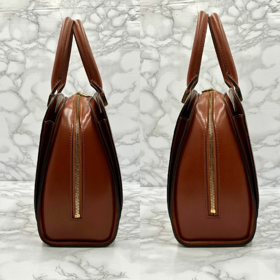 LOUIS VUITTON - ルイヴィトン エピ ポンヌフ ハンドバッグ ブラウン