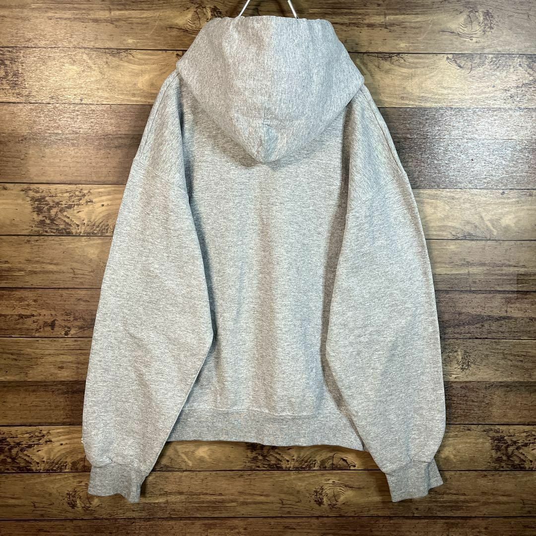 Champion - 古着 カレッジ系 ブライアント大学 スウェットパーカー刺繍