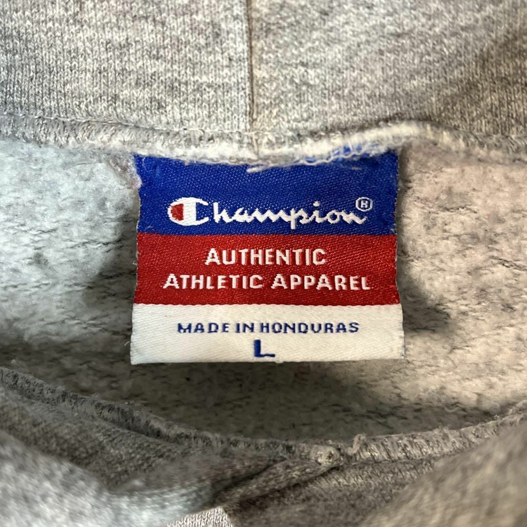 Champion - 古着 カレッジ系 ブライアント大学 スウェットパーカー刺繍