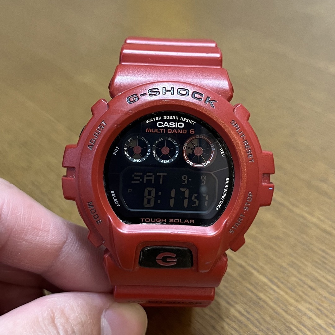 G-SHOCK(ジーショック)のG-SHOCK  Watch レッド メンズの時計(腕時計(デジタル))の商品写真