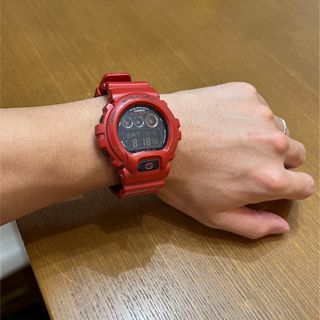 ジーショック(G-SHOCK)のG-SHOCK  Watch レッド(腕時計(デジタル))