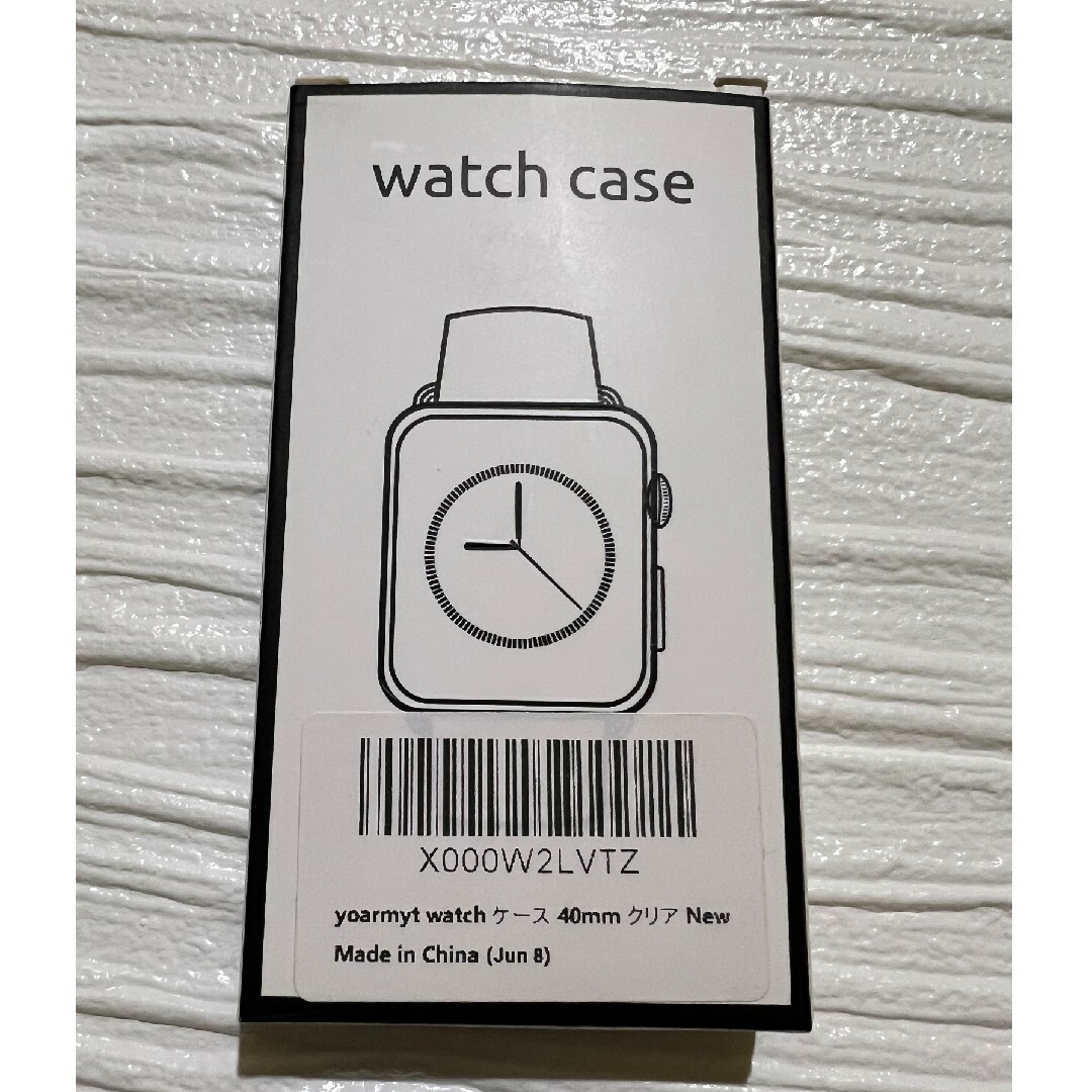 Apple watch 40㎜ クリアカバー 2個セットの通販 by Y*u_u*ꕤ⑅*yuna's