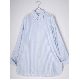 Charvetシャルベ 2001年 オーダー品 ストライプ カフス袖 ドレス Charvetシャルベ 2001年 オーダー品 ストライプ カフス袖 ドレス