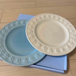 ウェッジウッド(WEDGWOOD)の【最終値下げ】ウェッジウッド 27cm ペアプレート 新品未使用(食器)