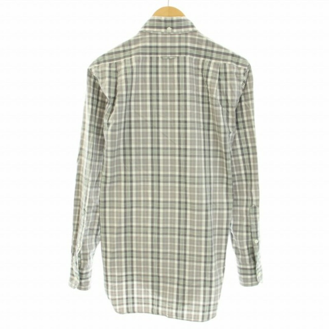 THOM BROWNE - THOM BROWNE シャツ ボタンダウン 長袖 チェック柄 2