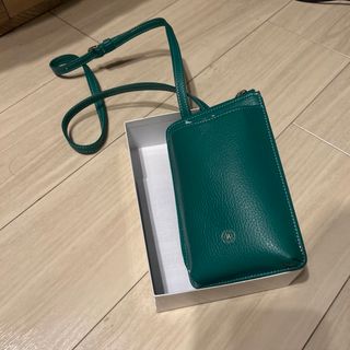 デイリーラシット(Daily russet)のrusset スマホショルダーバック　green(ポーチ)