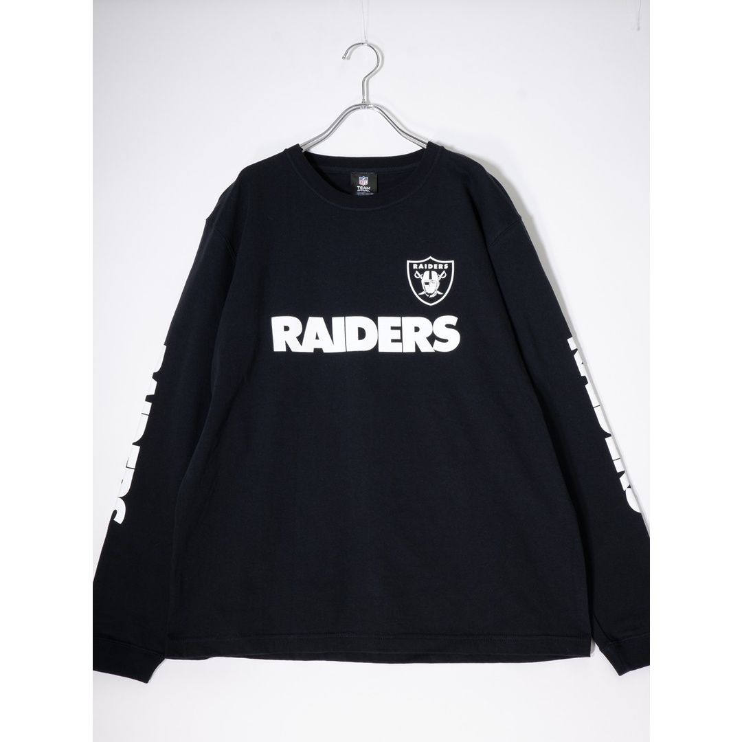 NFL LV RAIDERSレイダース HWロングスリーブTシャツ新品【L】【MTSA72309】