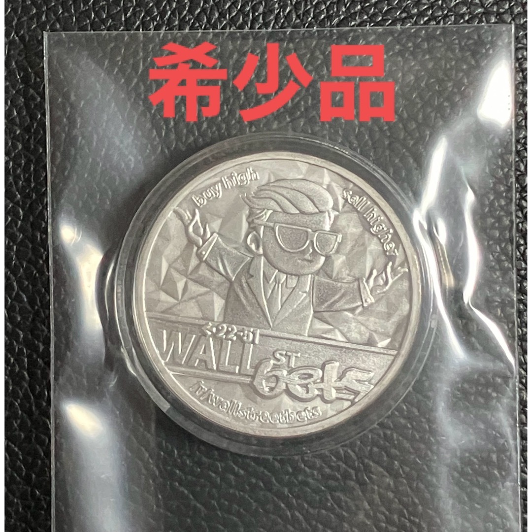 希少品　2021年　ウォールストリートシルバー銀貨　ベッツ銀貨　1オンス　999エンタメ/ホビー