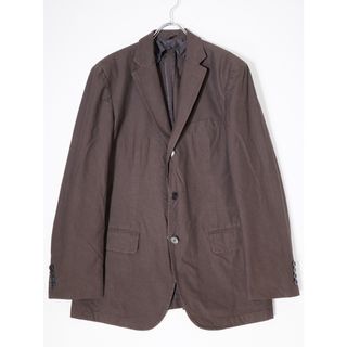 バーバリー(BURBERRY)のBURBERRY LONDONバーバリーロンドン 後染め加工コットン 水牛ボタンテーラードジャケット【40】【MJKA72277】(その他)