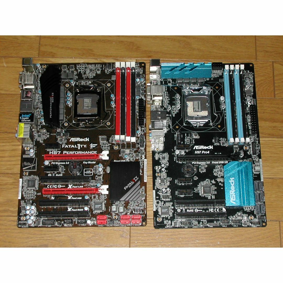 ジャンクマザボ2枚セット　ASROCK H97　H87