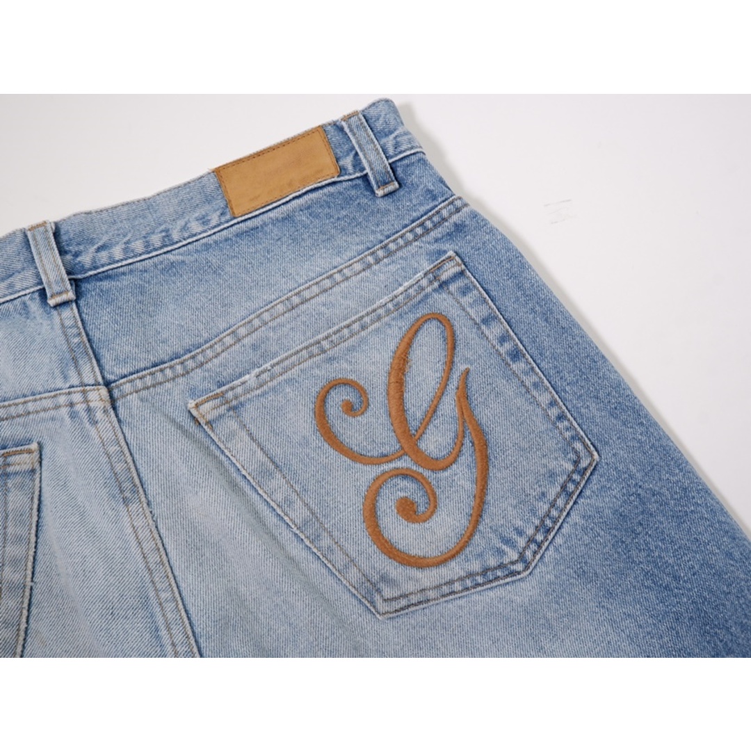 グッチGUCCI トムフォード期 G刺繍ロマンティックデニム【46 グッチGUCCI トムフォード期 G刺繍ロマンティックデニム【46