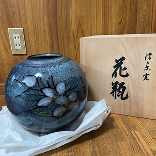 信楽焼 薫 大花瓶 花器 壺 ツボ インテリア　花道(花瓶)