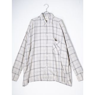 アパルトモンドゥーズィエムクラス(L'Appartement DEUXIEME CLASSE)のREMI RELIEFレミレリーフ 2023SS L'Appartementアパルトモン別注CHECK 2WAY SHIRT(チェック2wayシャツ)未使用品【フリー】【LSHA72541】(その他)