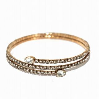 スワロフスキー(SWAROVSKI)のスワロフスキー TWISTY DROP BANGLE ブレスレット ゴールド(ブレスレット/バングル)