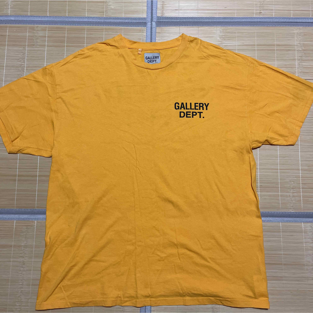 GALLERY DEPT 2XL Tシャツ イエロー 新品未使用 正規品